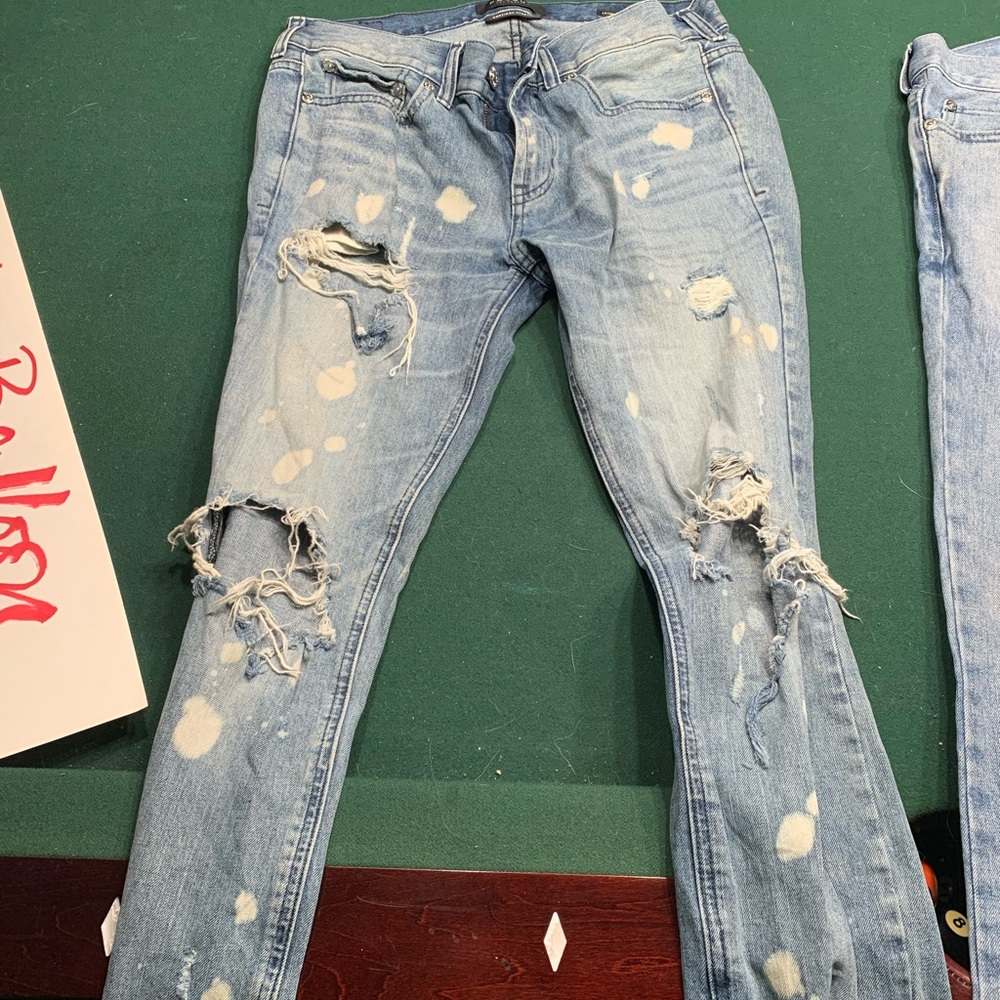 Pacsun Paint splattered jeans
